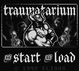 Traumatarium (Homebrew) — Title screen